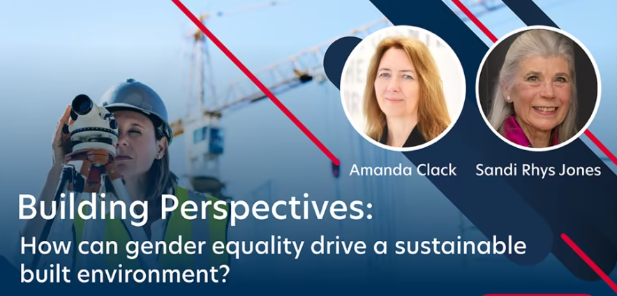 Building Perspectives – How can gender equality drive a sustainable built environment?