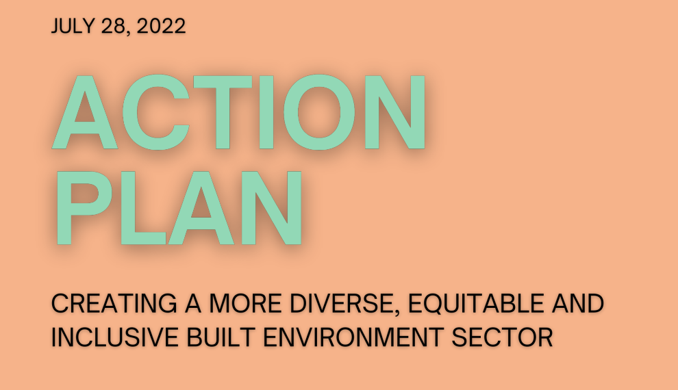 Creating a more diverse, equitable and inclusive built environment sector 