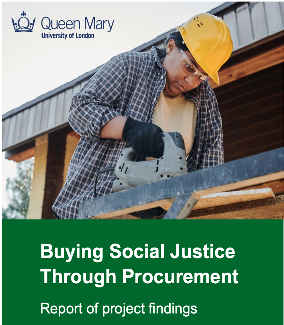 Buying Social Justice Through Procurement: Report of project findings